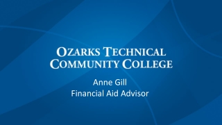 Anne Gill Financial Aid Advisor