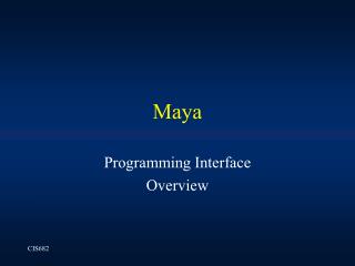 Maya