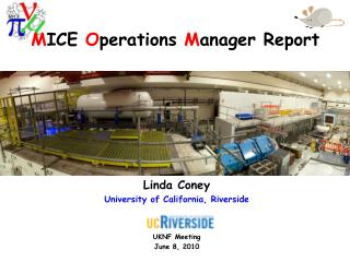 M ICE O perations M anager Report