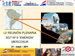 LV REUNIÓN PLENARIA SGT Nº 9 “ENERGÍA” MERCOSUR