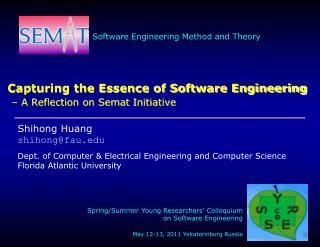 Capturing the Essence of Software Engineering – A Reflection on Semat Initiative