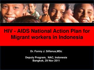 HIV - AIDS National Action Plan for Migrant workers in Indonesia