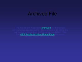 Archived File