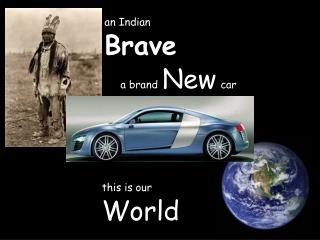 an Indian Brave