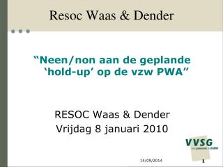 Resoc Waas &amp; Dender