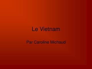 Le Vietnam