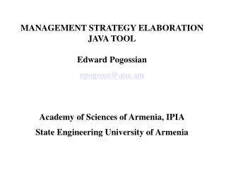 Optimal Management Strategy Provision Problem