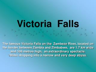 Victoria Falls