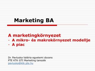 Marketing BA