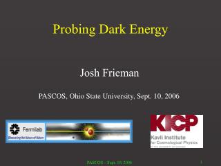 Probing Dark Energy