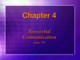 Chapter 4