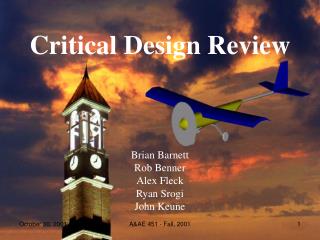 Critical Design Review