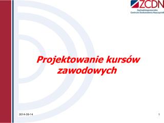 Projektowanie kursów zawodowych