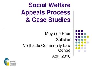 Social Welfare Appeals Process &amp; Case Studies