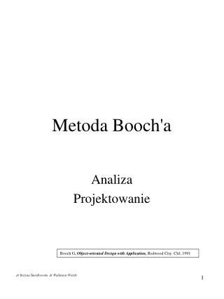 Metoda Booch'a