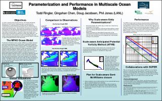 Parameterization and Performance in Multiscale Ocean Models