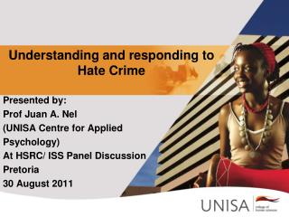 Understanding and responding to Hate Crime