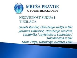 Sanela Rondić, Udruženje sudija u BiH