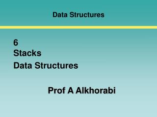 Data Structures