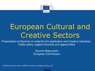 European Cultural and Creative Sectors