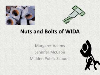 Nuts and Bolts of WIDA