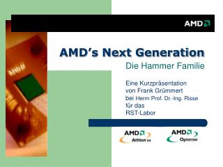 AMD’s Next Generation