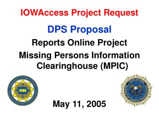 IOWAccess Project Request