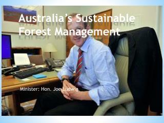 Australia’s Sustainable Forest Management