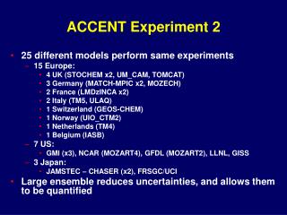 ACCENT Experiment 2