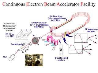 C ontinuous E lectron B eam A ccelerator F acility