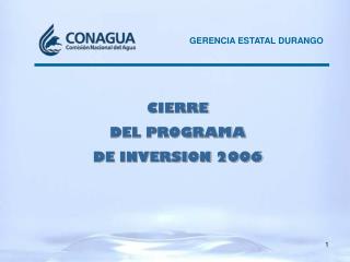 GERENCIA ESTATAL DURANGO