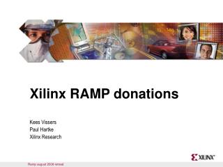 Xilinx RAMP donations