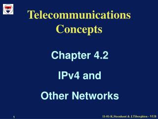 Telecommunications Concepts