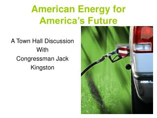 American Energy for America’s Future