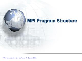 MPI Program Structure