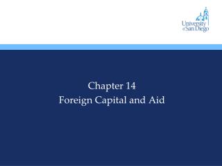 Chapter 14 Foreign Capital and Aid