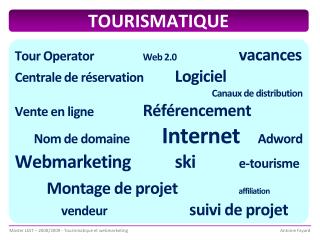 TOURISMATIQUE