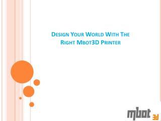 Professional Desktop 3D Printing Machine