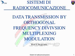 SISTEMI DI RADIOCOMUNICAZIONE