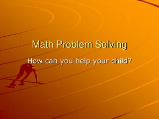 Math Problem Solving