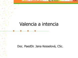 Valencia a intencia