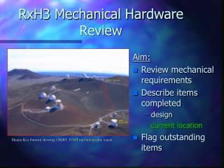RxH3 Mechanical Hardware Review