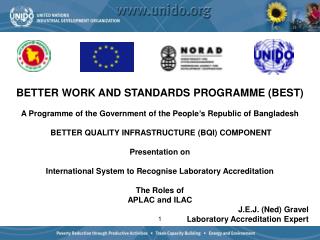 BETTER WORK AND STANDARDS PROGRAMME (BEST)