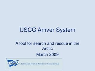 USCG Amver System