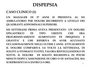 DISPEPSIA