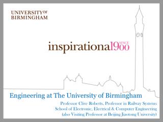 Engineering at The University of Birmingham