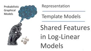 Shared Features in Log-Linear Models