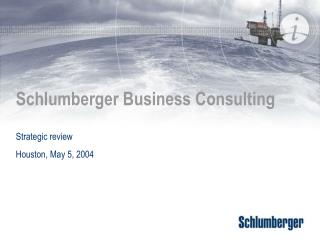 Schlumberger Business Consulting