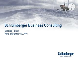 Schlumberger Business Consulting