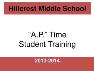 Hillcrest Middle School